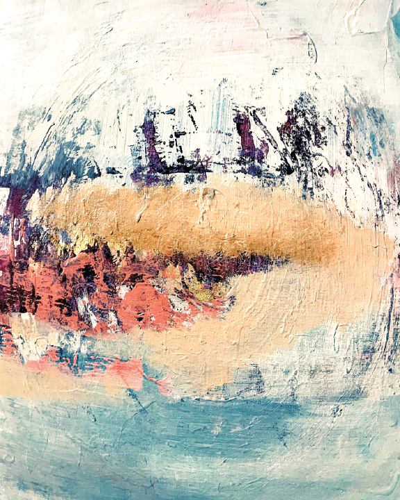 Artemis, abstract art print, 8x10, 11x14 