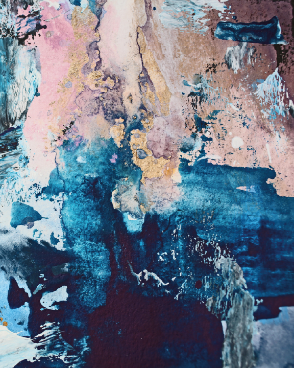 Breathe Again, abstract art print, 8x10, 11x14