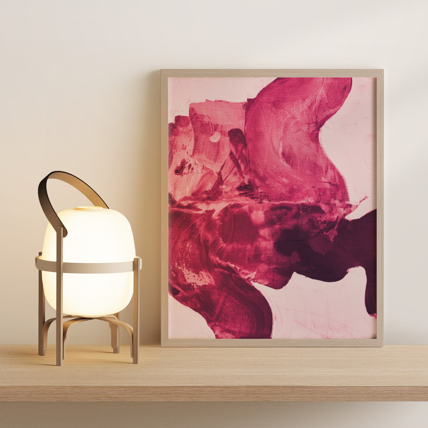 Cabernet, abstract art print, 8x10, 11x14