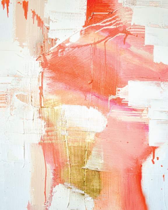 Desert Sunrise, abstract art print, 8x10, 11x14