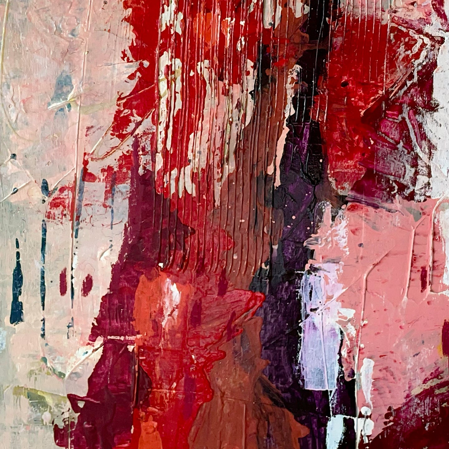 Do you have time to linger, 2026: Acrylic and Oil on Stretched Canvas in Bespoke Frame