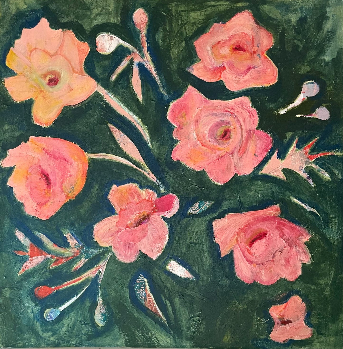 (Steel) Magnolias, 20x20