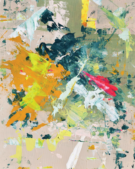 Thoughts of You, abstract art print, 8x10, 11x14
