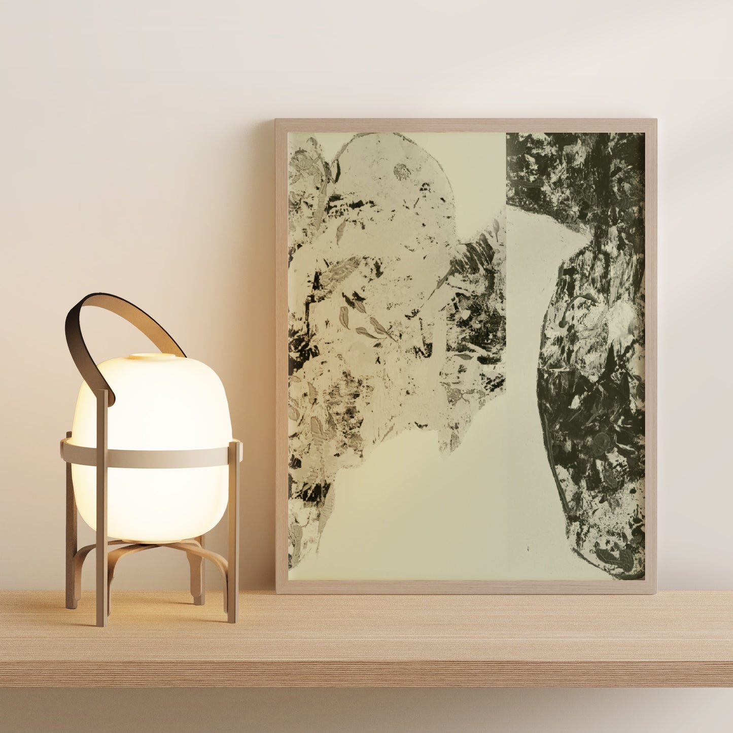 Wabi Sabi, abstract art print, 8x10, 11x14